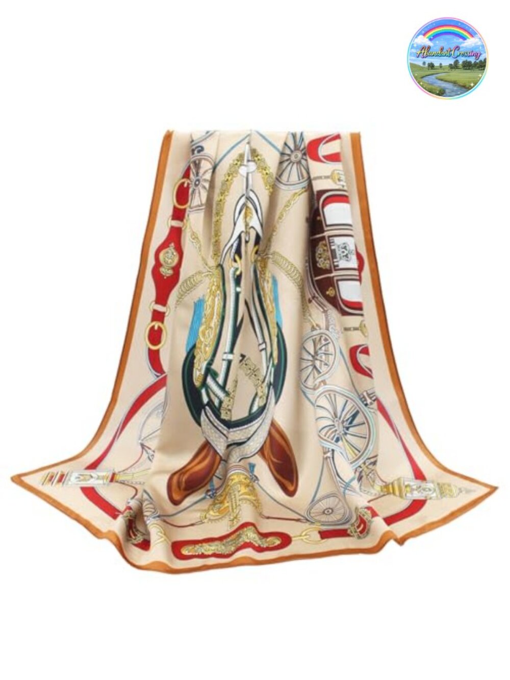 100% Mulberry Silk Scarf 35" Square Hair Wrap Bandana Neck Scarf Gift Packed